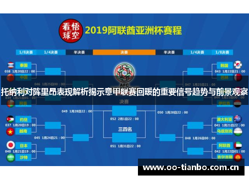 托纳利对阵里昂表现解析揭示意甲联赛回暖的重要信号趋势与前景观察